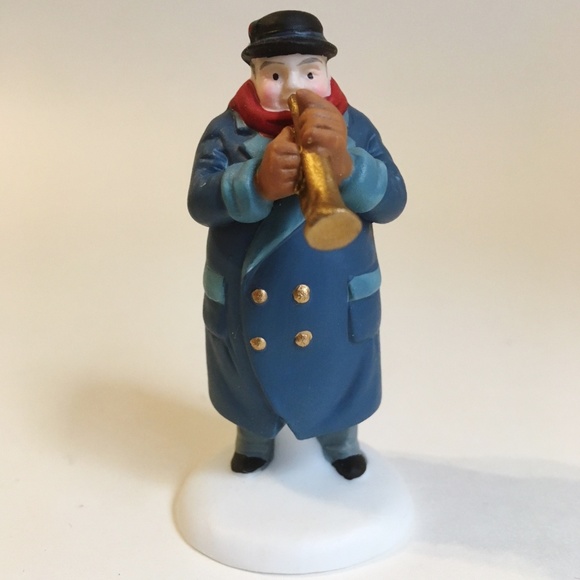 Heritage Village Collection 4 Pc Rest Ye Merry Gentleman Street Musician Dept 56 - Picture 3 of 8